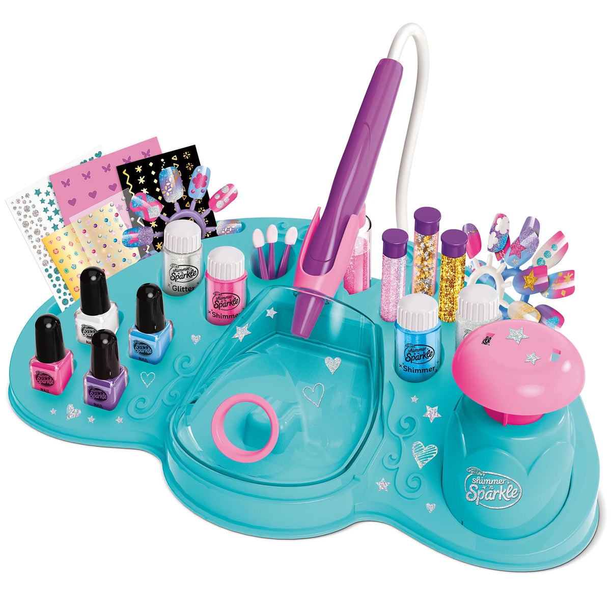 Glitter & Shimmer Airbrush Designer for Nail Art N43499