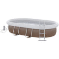 Semi-Inflatable Frame Above Ground Swimming Pool H8622