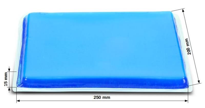Gel-Pad XL for Motorcycle Seats 25x20x1,5 cm R9594