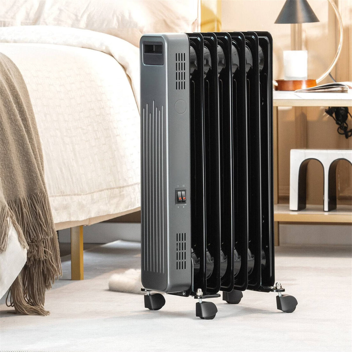 1500W Portable Oil Filled Radiator Heater G475