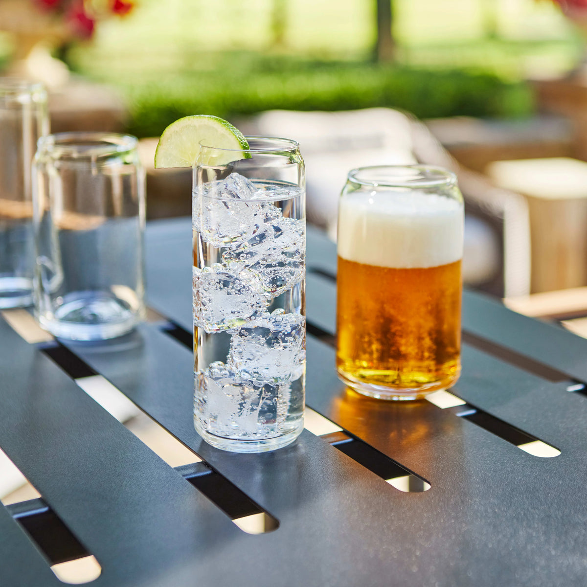 Slim Can Glass Set of 6 L2897