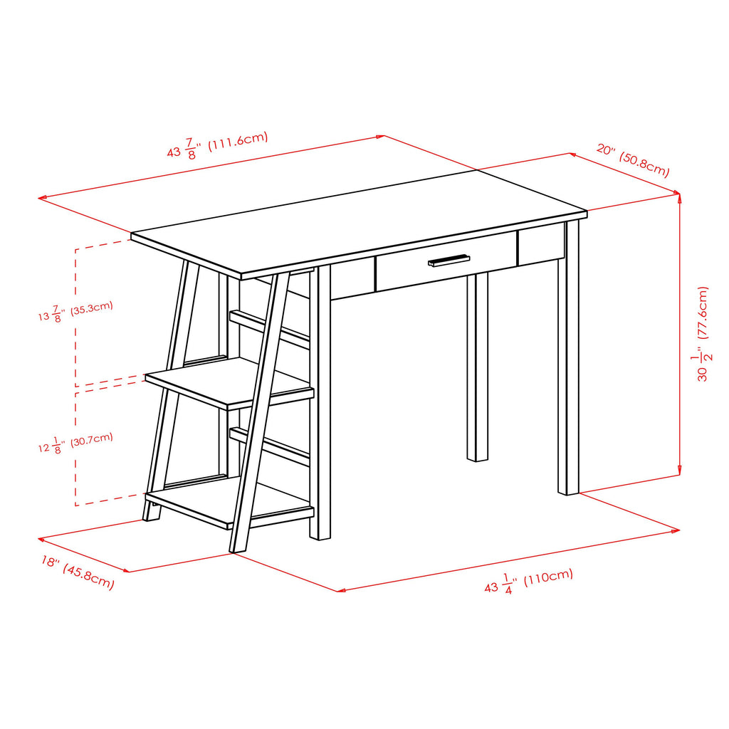 Walnut Writing Desk H966