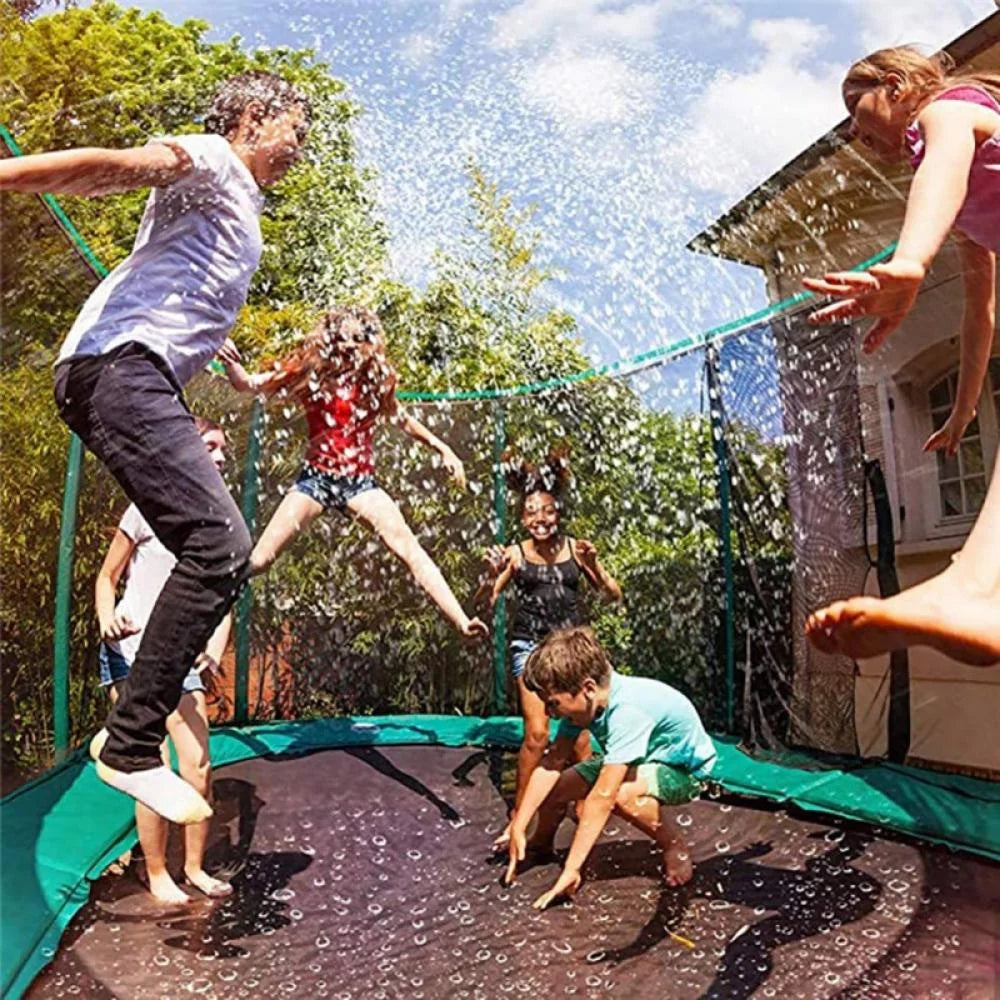 Trampoline Water Sprinkler for Kids, 39.3 ft Long Outdoor Accessories L746865