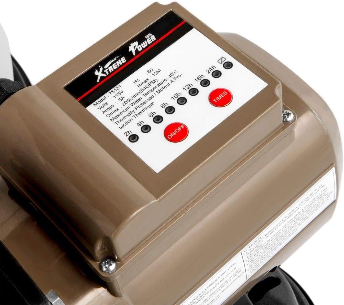 16" Sand Filter 3/4 HP Pool Pump with Timer Above Ground Pool Set J5130