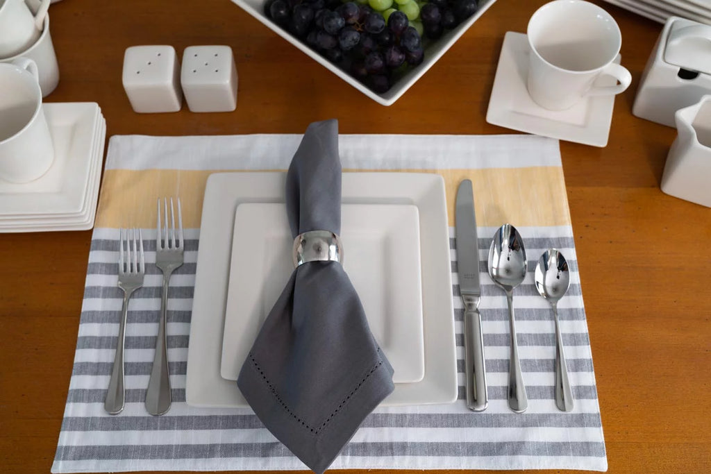 45-Piece Cream White Stoneware Dinnerware Set B58632
