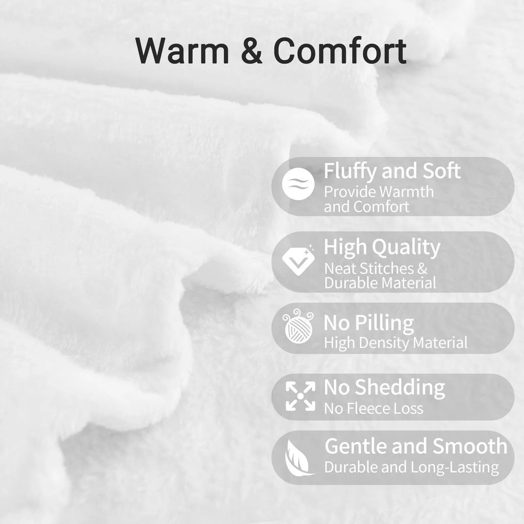 Flannel Throw Blanket 50 x 70 inches J12873