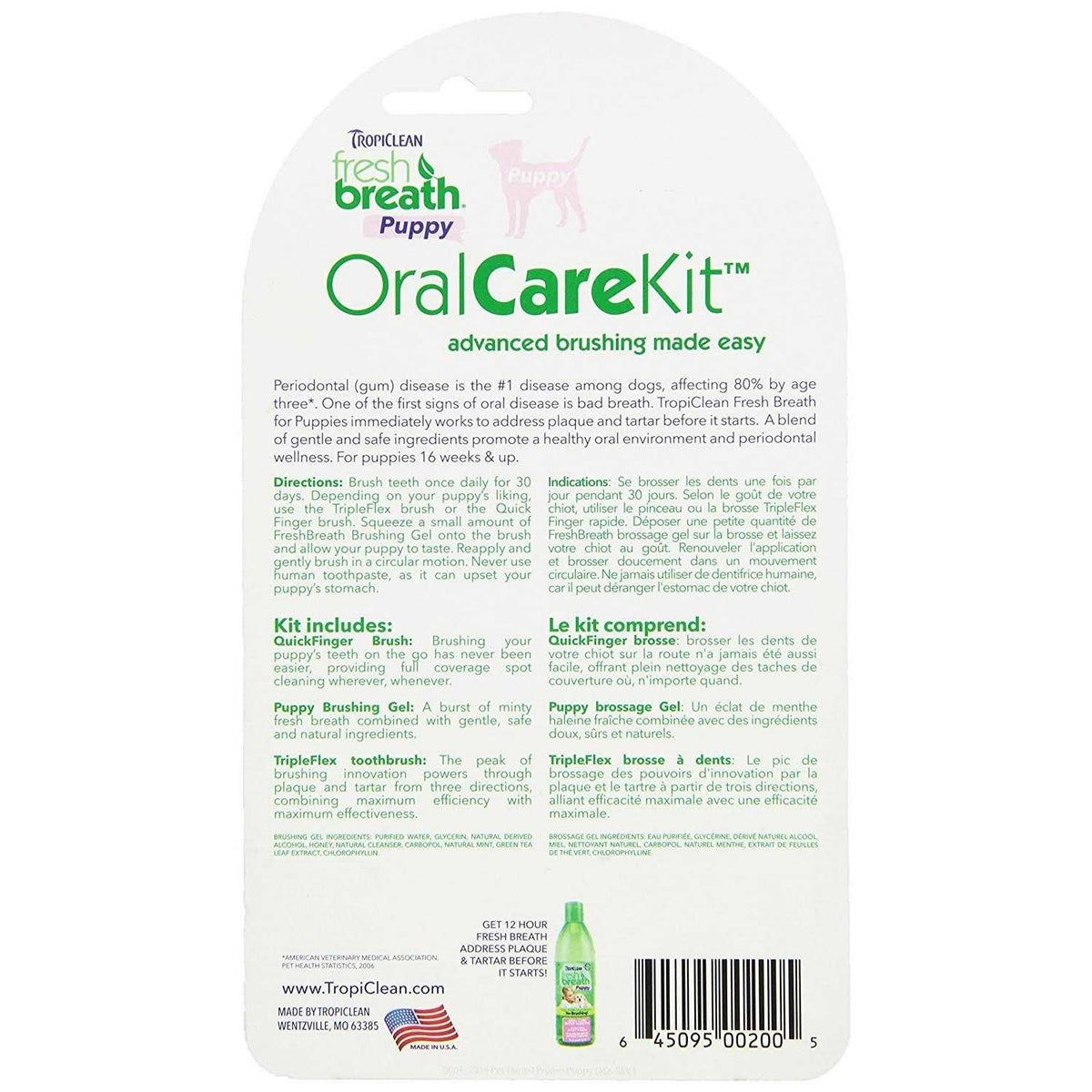 Fresh Breath Oral Care Kit for Puppies U9487