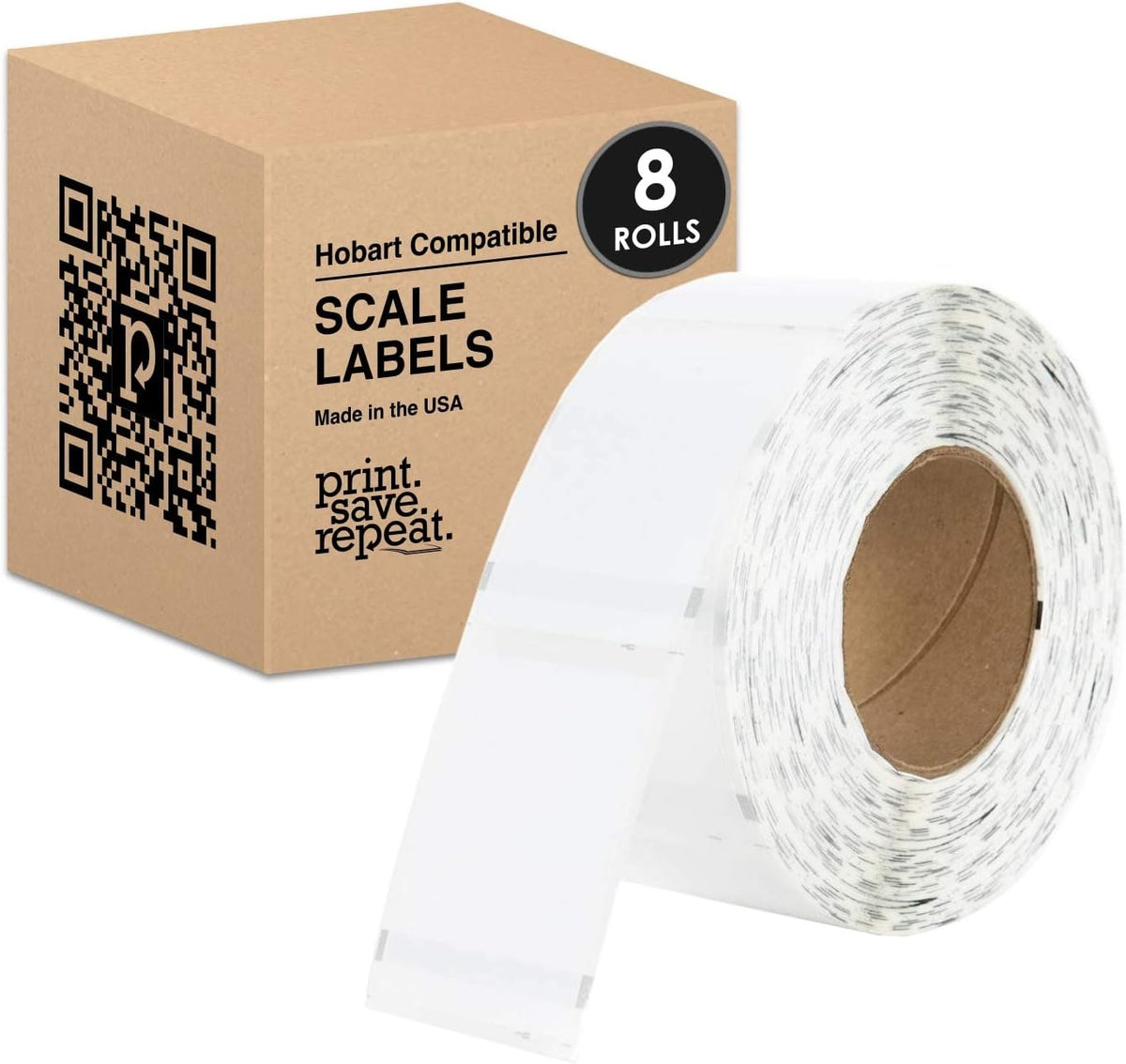 2.25 x 3 Scale Labels, 8,000 Labels Pack of 2 E6043