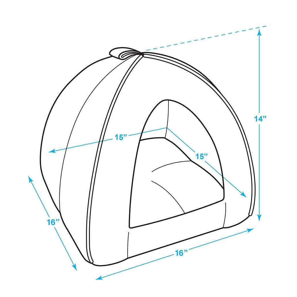 Soft Pet Tent Bed for Dog and Cat G380