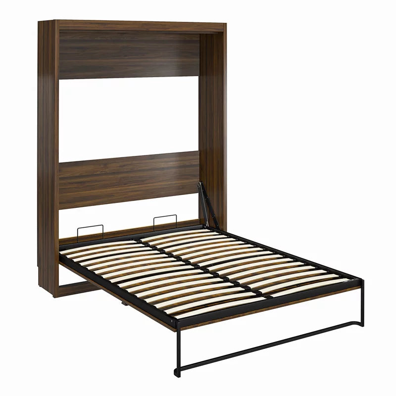 Brown Full Murphy Wall Bed T489