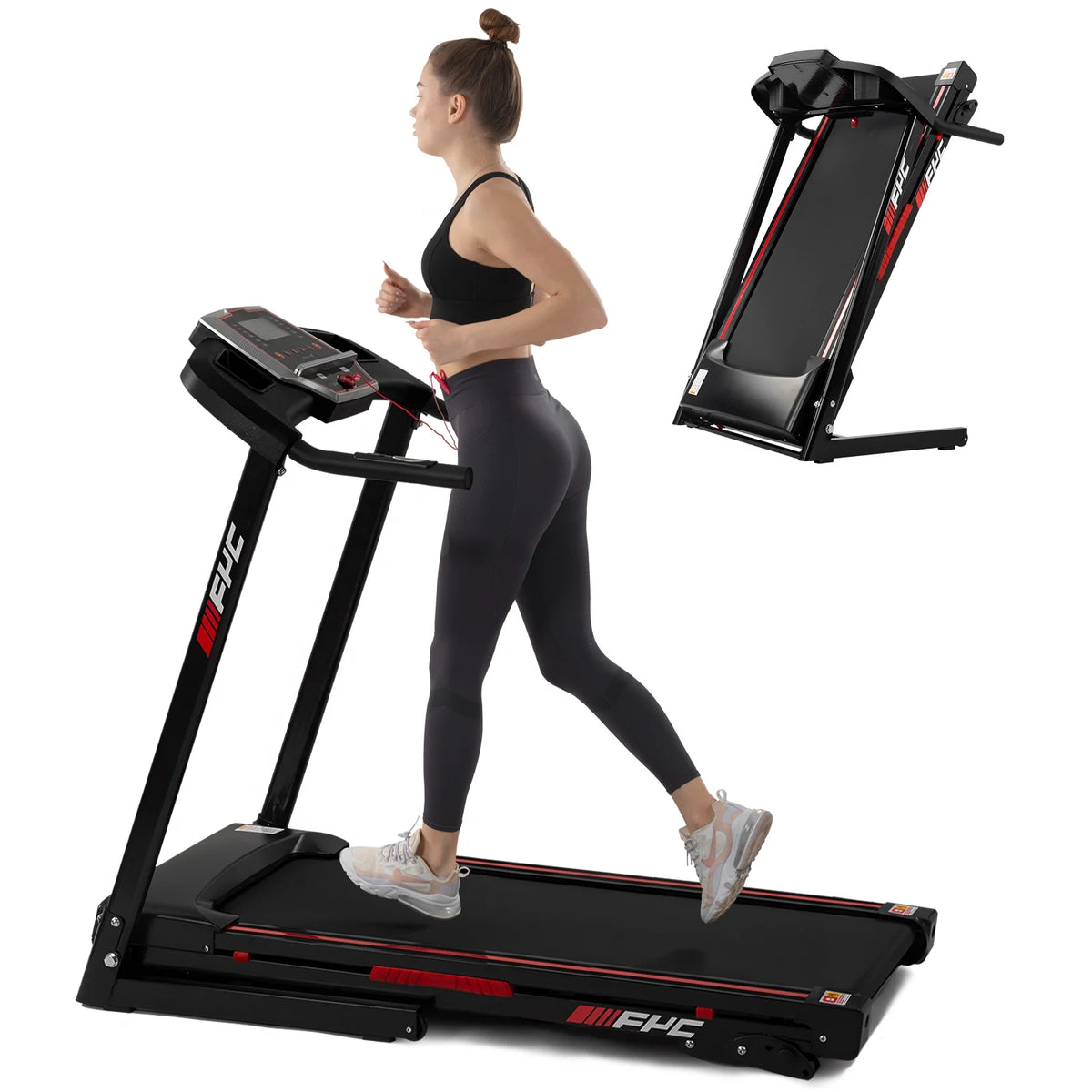 Folding Treadmill with Incline, 3.5HP R803