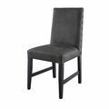 Gray Side Chair Set B9120