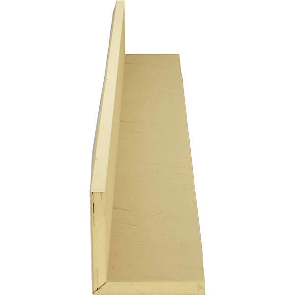 White 2-Sided Faux Wood Ceiling Beam J181883