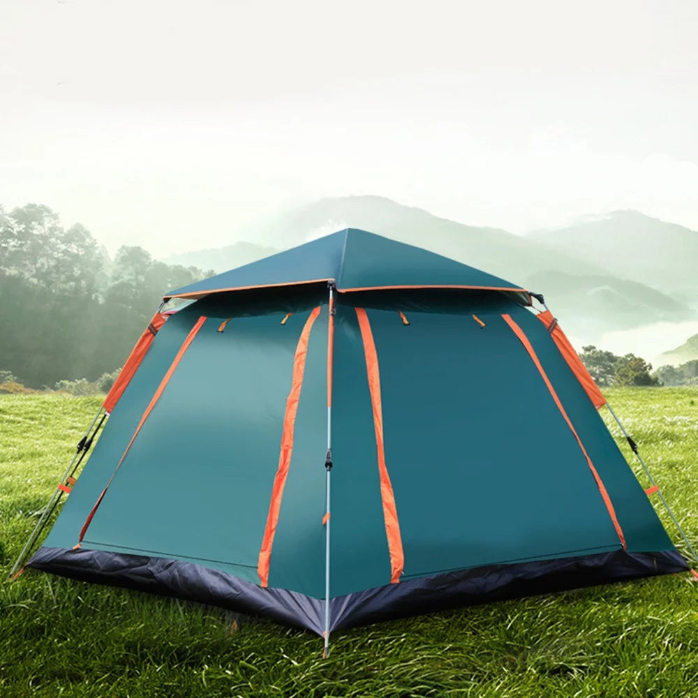 Waterproof Windproof Dome Camping Tent 5 People R10876