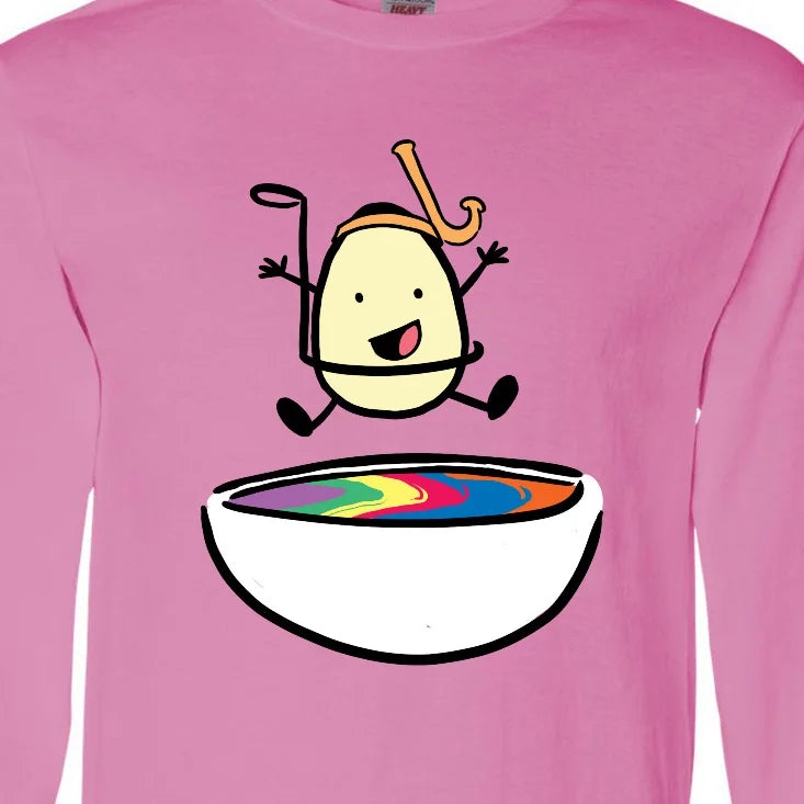 Easter Egg Snorkel Long Sleeve T-Shirt M6649