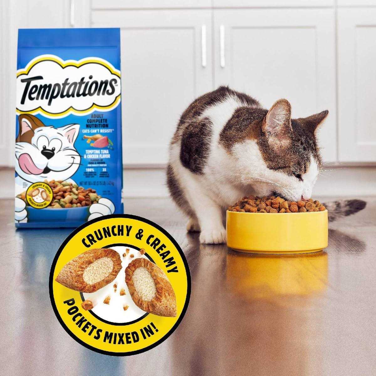 Tuna Chicken Flavor Dry Cat Food W17650