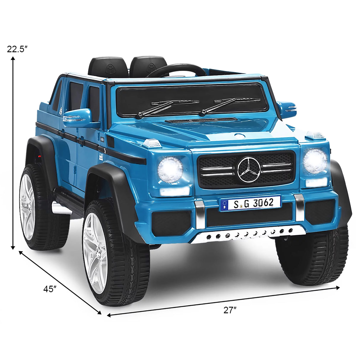 Blue 12V Electric Kids Ride On Car N442711