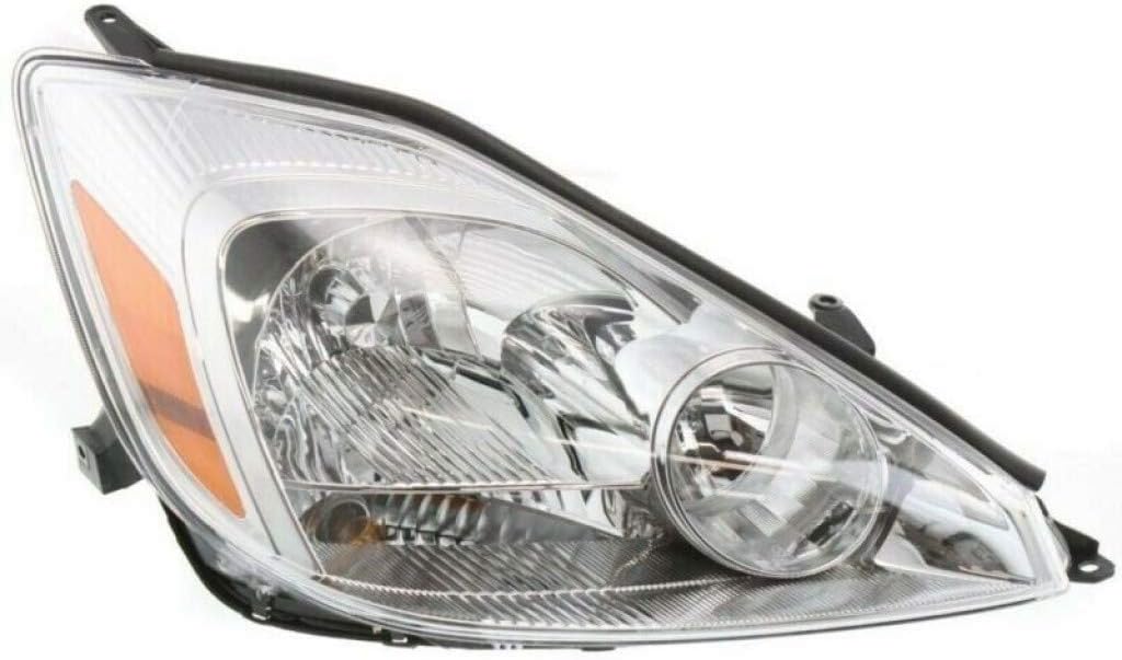 Passenger Side Headlight for 2004 2005 Toyota Sienna H450874