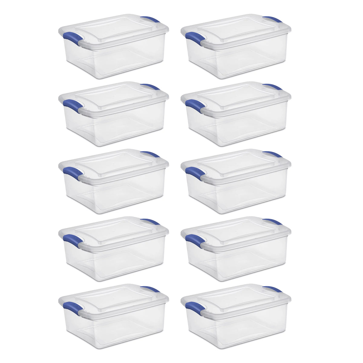 15 Qt Latch Box Set of 10 A27941