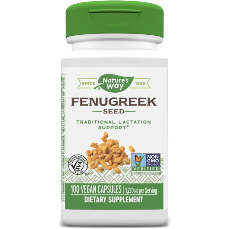 Fenugreek Seed 610 mg 100 caps S33542