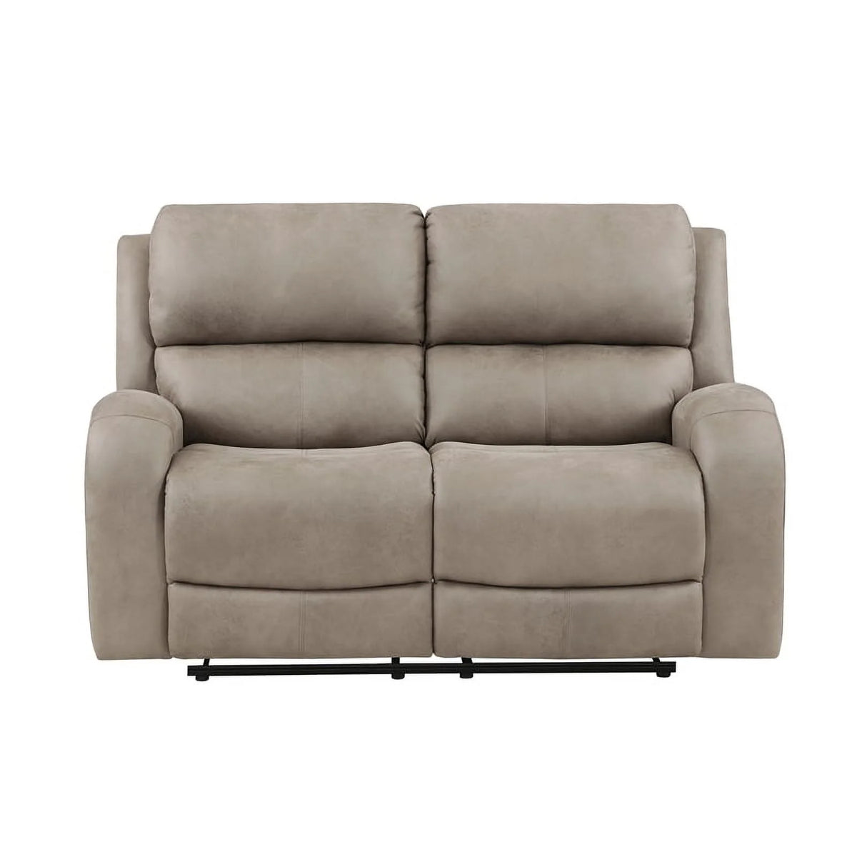Brown 2-Piece Microfiber Reclining Sofa Set S371962