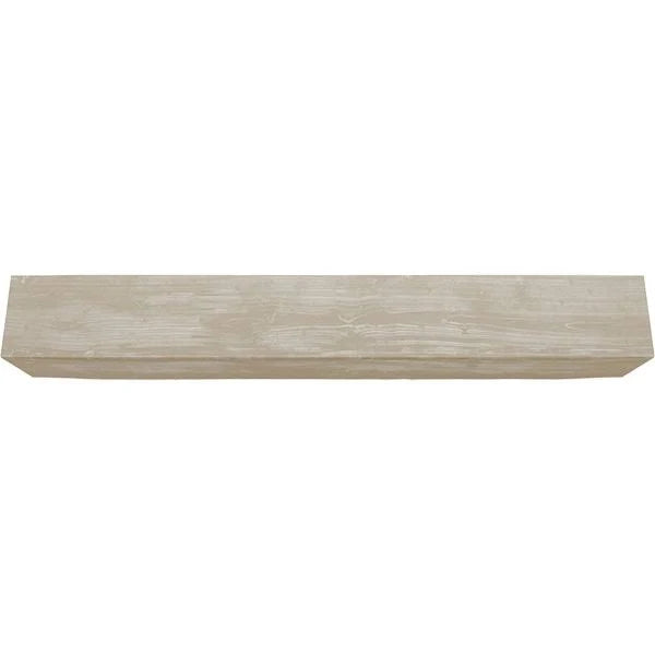 White 2-Sided Faux Wood Ceiling Beam J181883