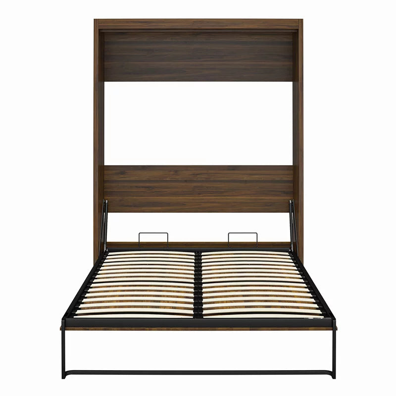Brown Full Murphy Wall Bed T489