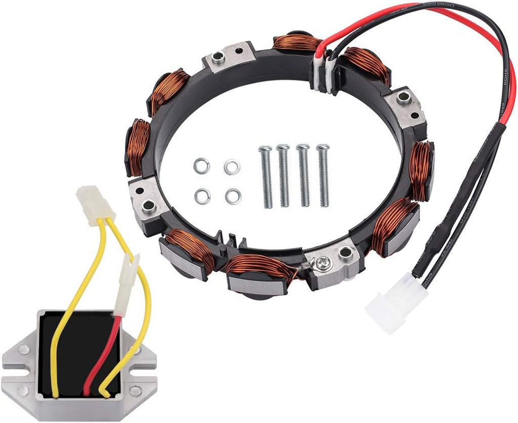 Alternator Dual Circuit with Regulator for Lawn Mower Tractor Pack of 2 E622930