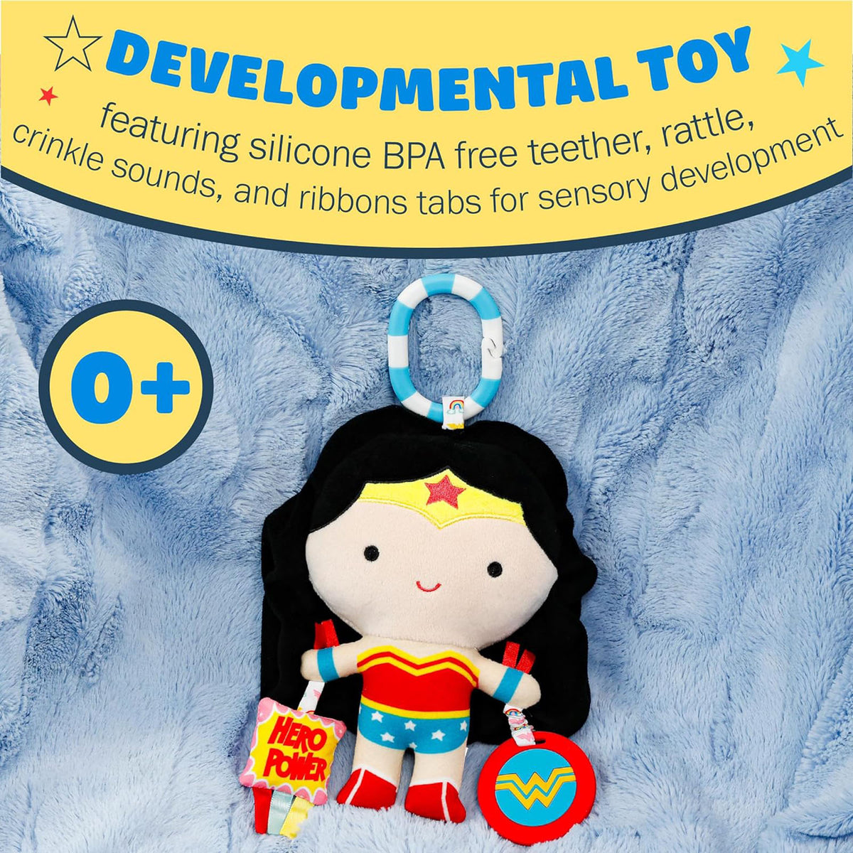 DC Wonder Woman 7 Inch Plush Activity Toy C9648