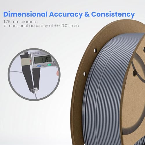PLA Filament 1.75mm Black 4KG 3D Printer Filament D36391