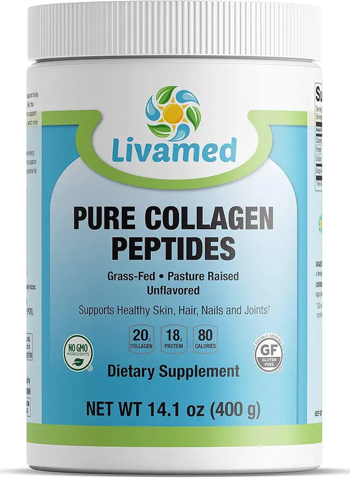 Grass Fed & Pasture Raised Collagen Peptides 14.1 oz D427
